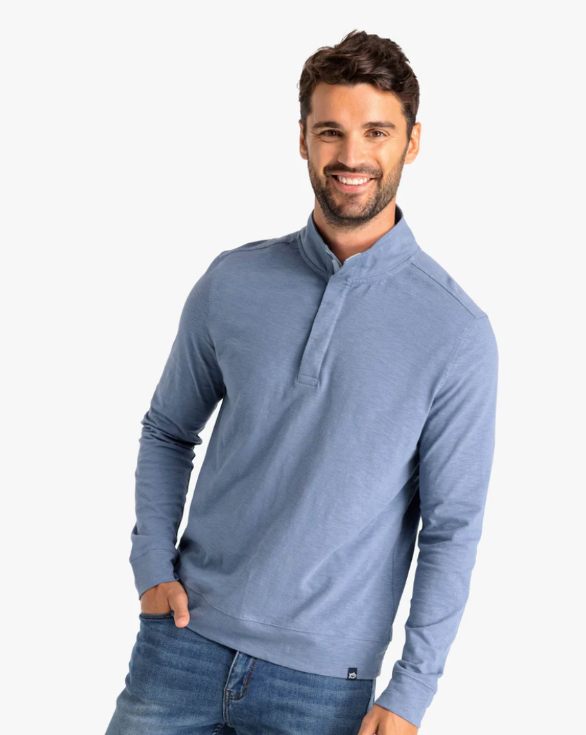 Sun Farer Ocean View Quarter Button Pullover